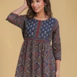 Hand-Block-Print-Pure-Cotton-Tunic-Kurti